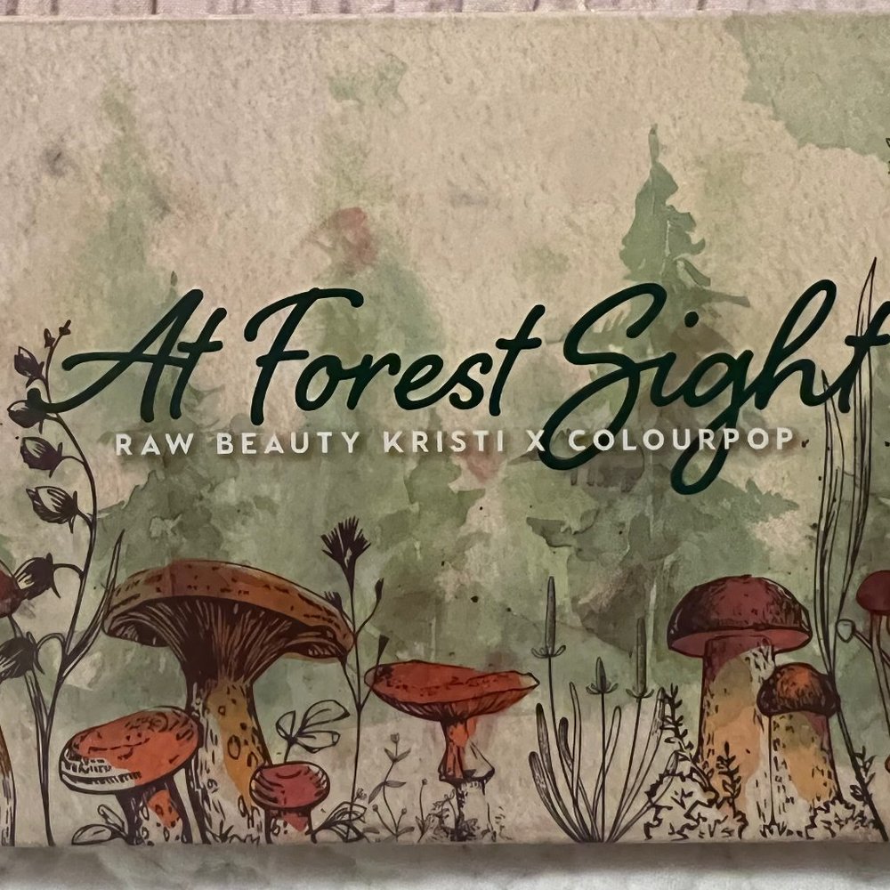 SOLD OUT! RawBeautyKristi 🍄Limited Edition - At Forest Sight Palette 🍄
